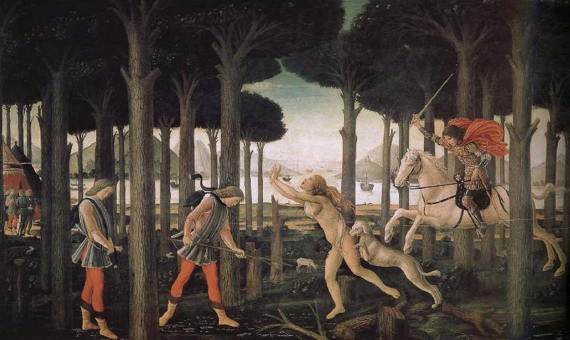 Sandro Botticelli Jonas Story Chapter oil painting image